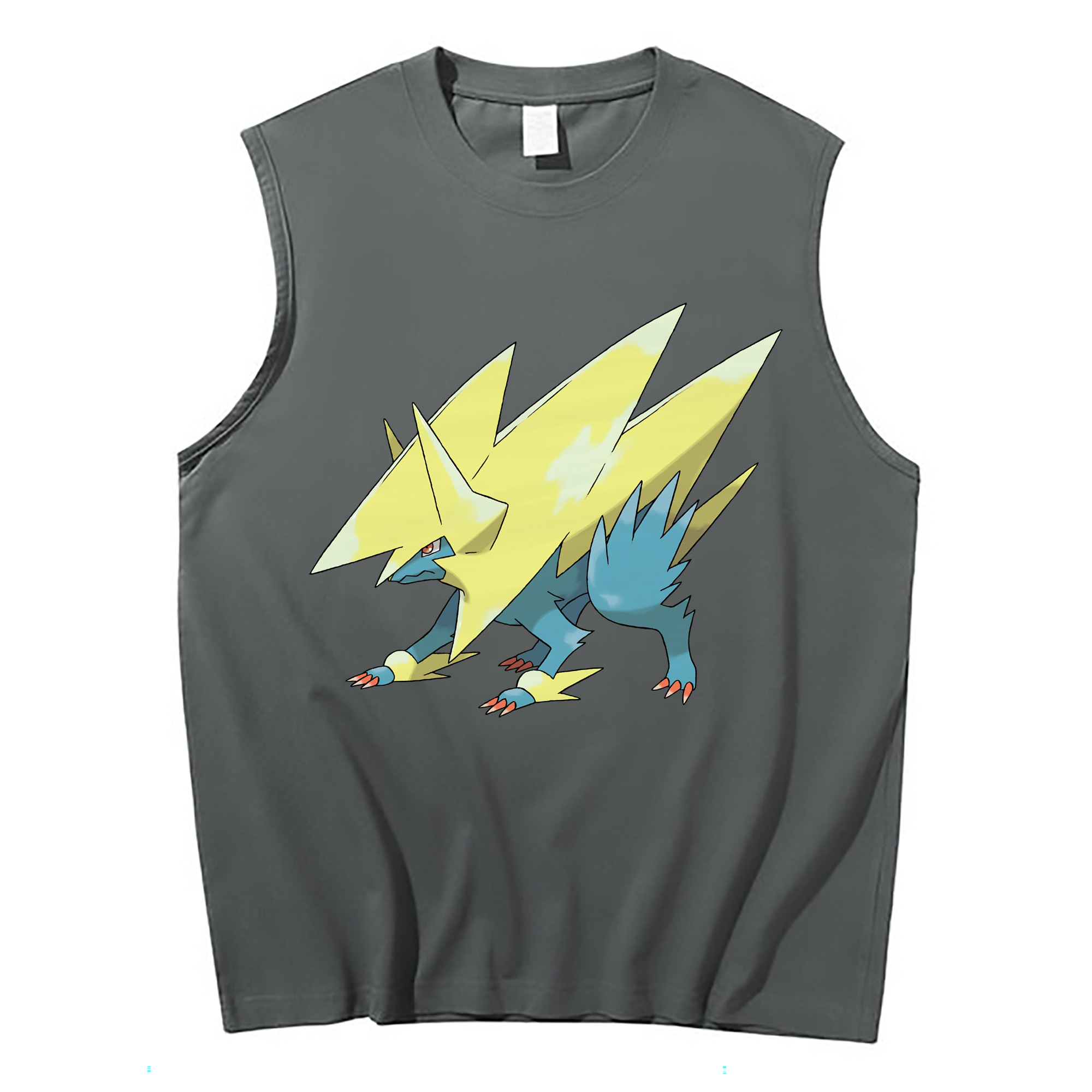 （画像用） ポケットモンスター Pokémon コットン100％タンクトップ（フロントプリント）
